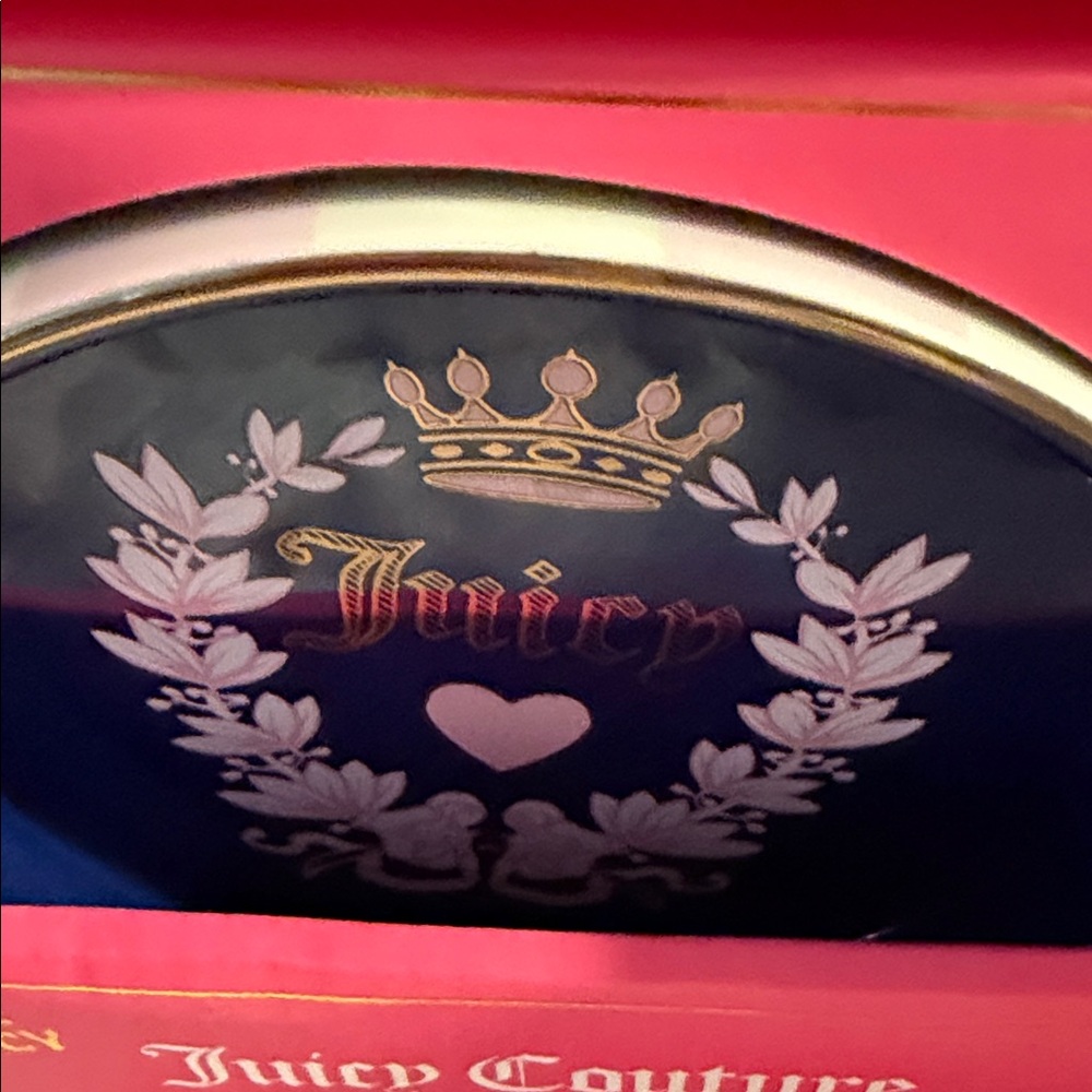 Juicy Couture Pink and Blue Trinket Tray - Picture 3 of 3